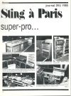 STING a PARIS