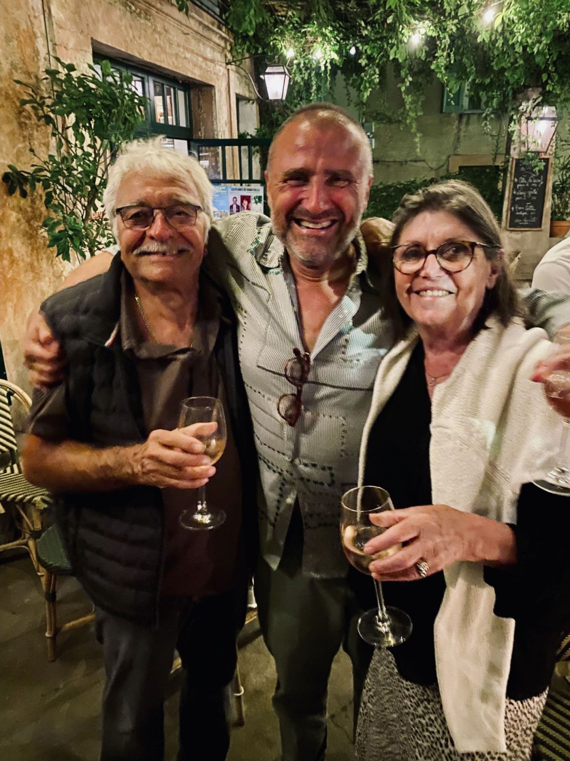 Agnès and Jean-Louis DAGORNO et Alexandre BRASSEUR