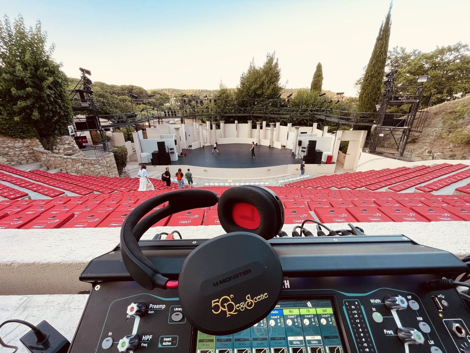 Le Element Air Headphones RégiScène / Monster au festival de Ramatuelle