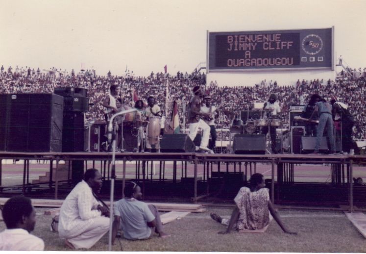 Concert de Jimmy Cliff à Ouagadougou avec RégiScène