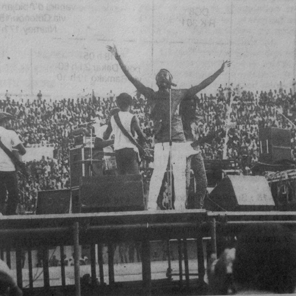 Jimmy Cliff à Ouagadougou
