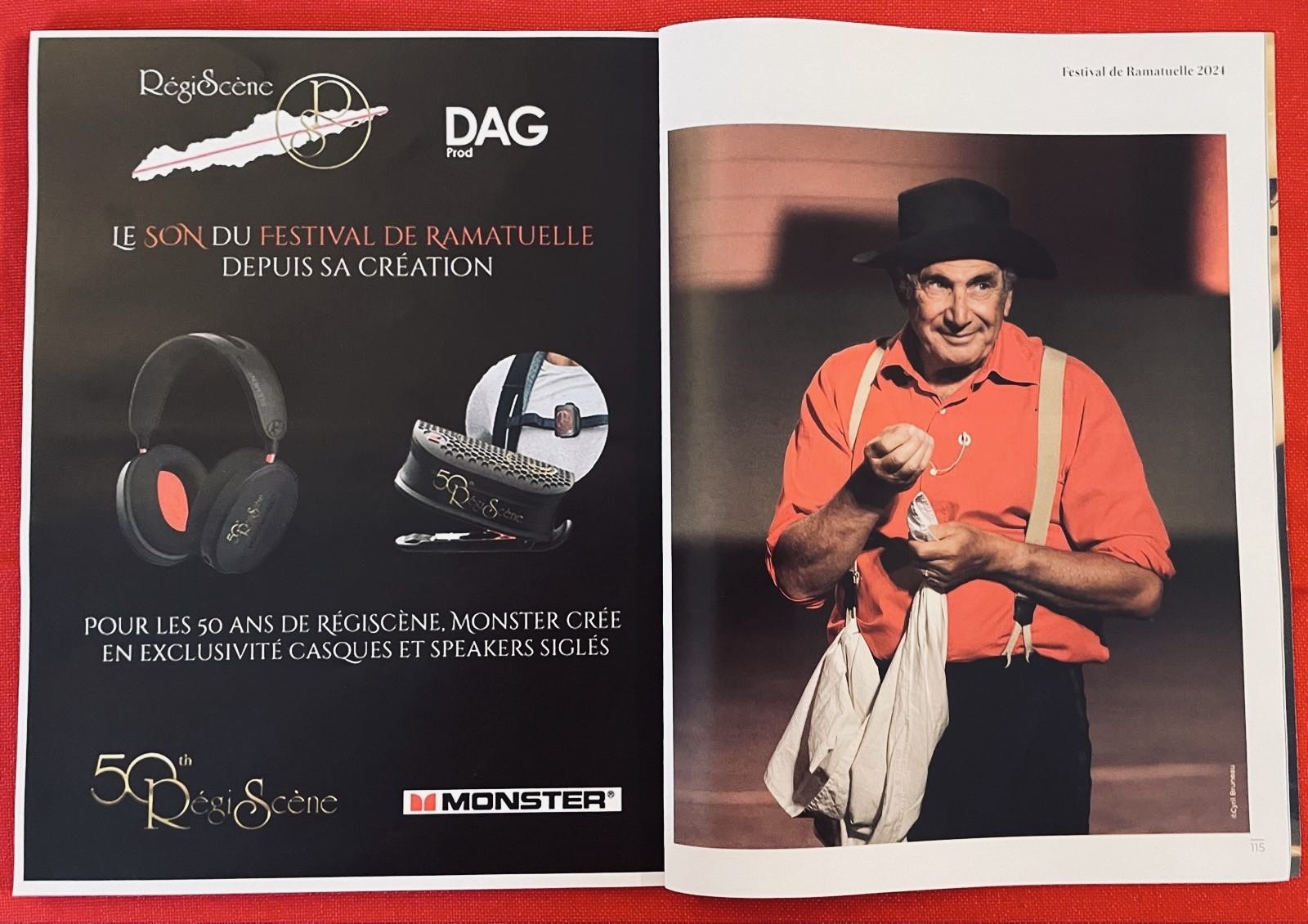 RégiScène / Monster programme du festival de Ramatuelle