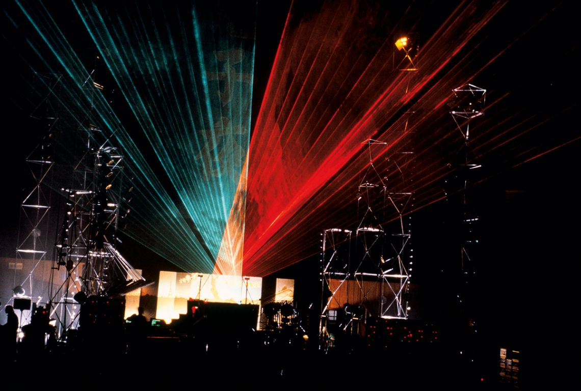 Régiscène live tour China Jean Michel Jarre.